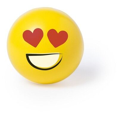 Stressbold smiley hjerter
