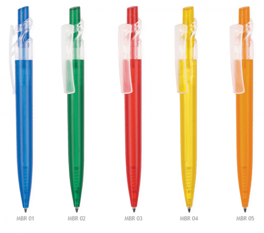 Maxx plast kuglepen med logo