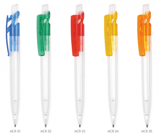 Maxx plast kuglepen med logo