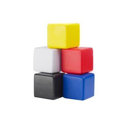 Stressbolde terninger i farver Stressbolde terninger i farver