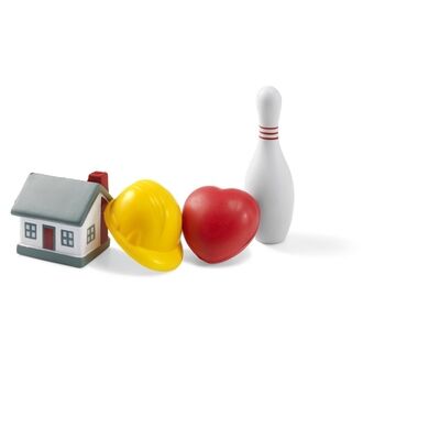 Stressbolde Stressbolde som hus