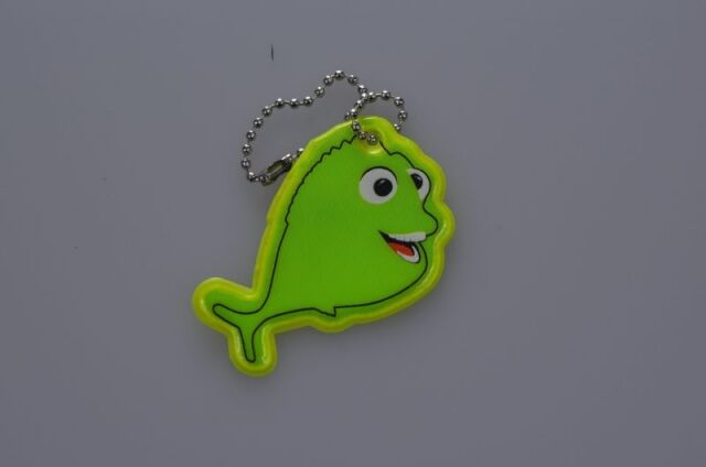 Fisk refleks med logo